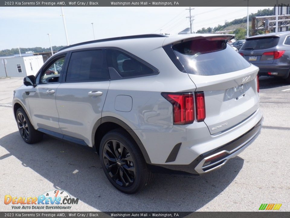 2023 Kia Sorento SX Prestige AWD Wolf Gray / Black Photo #8