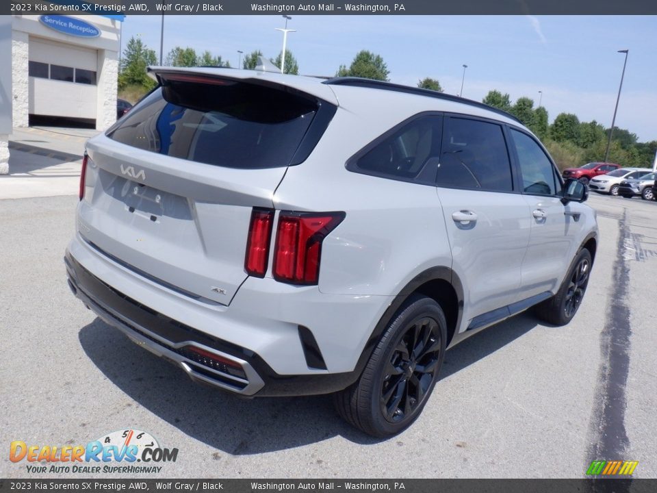 2023 Kia Sorento SX Prestige AWD Wolf Gray / Black Photo #10