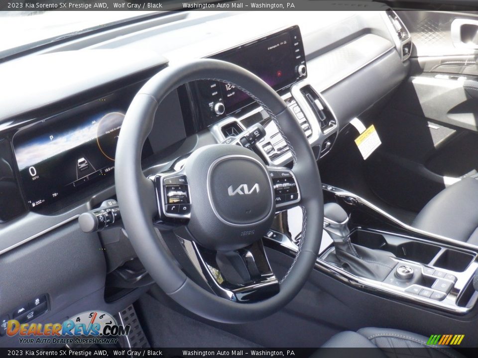 2023 Kia Sorento SX Prestige AWD Wolf Gray / Black Photo #15