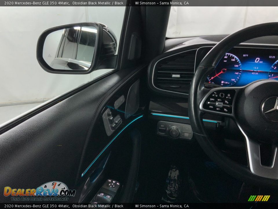 2020 Mercedes-Benz GLE 350 4Matic Obsidian Black Metallic / Black Photo #25