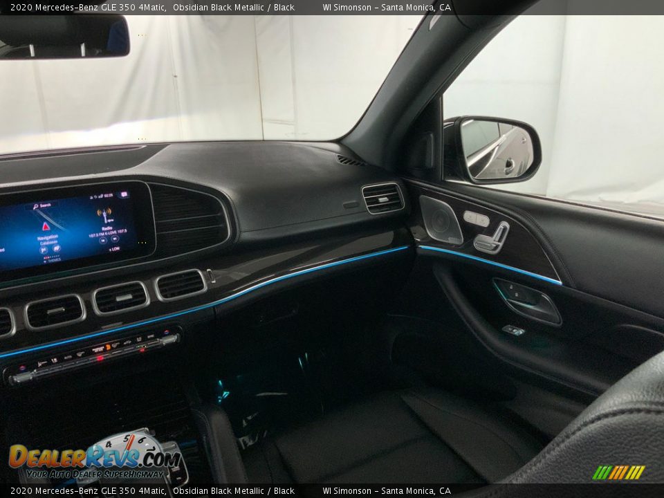 2020 Mercedes-Benz GLE 350 4Matic Obsidian Black Metallic / Black Photo #27