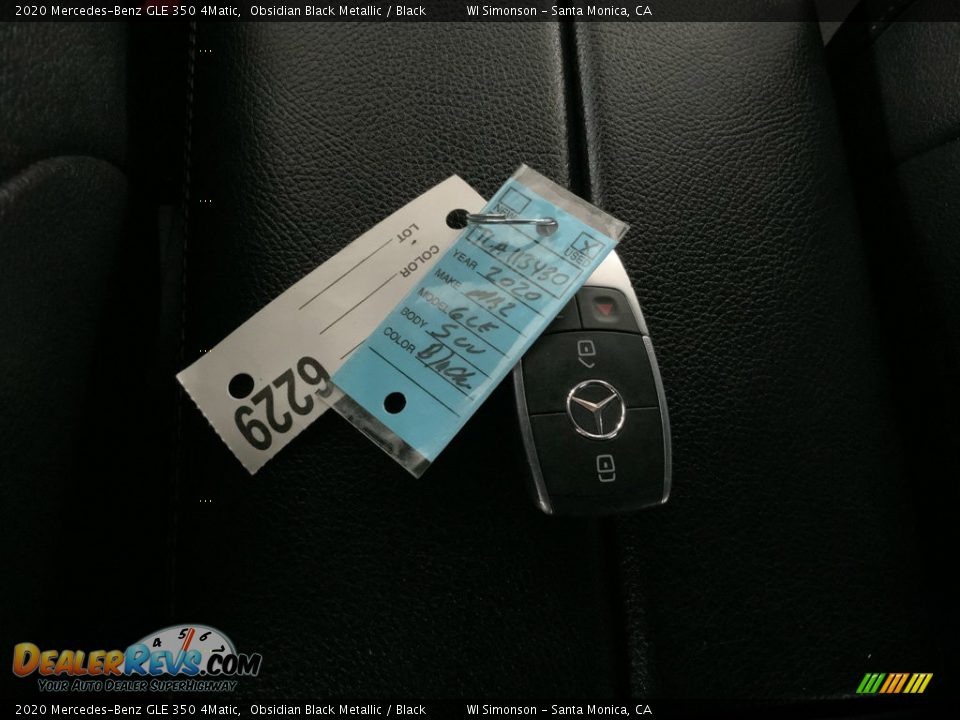 2020 Mercedes-Benz GLE 350 4Matic Obsidian Black Metallic / Black Photo #28