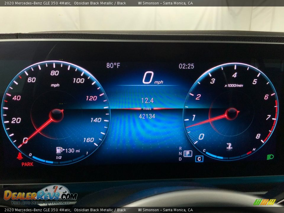 2020 Mercedes-Benz GLE 350 4Matic Gauges Photo #29