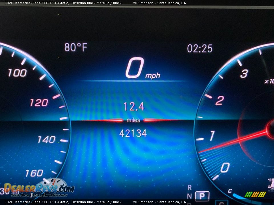 2020 Mercedes-Benz GLE 350 4Matic Obsidian Black Metallic / Black Photo #30