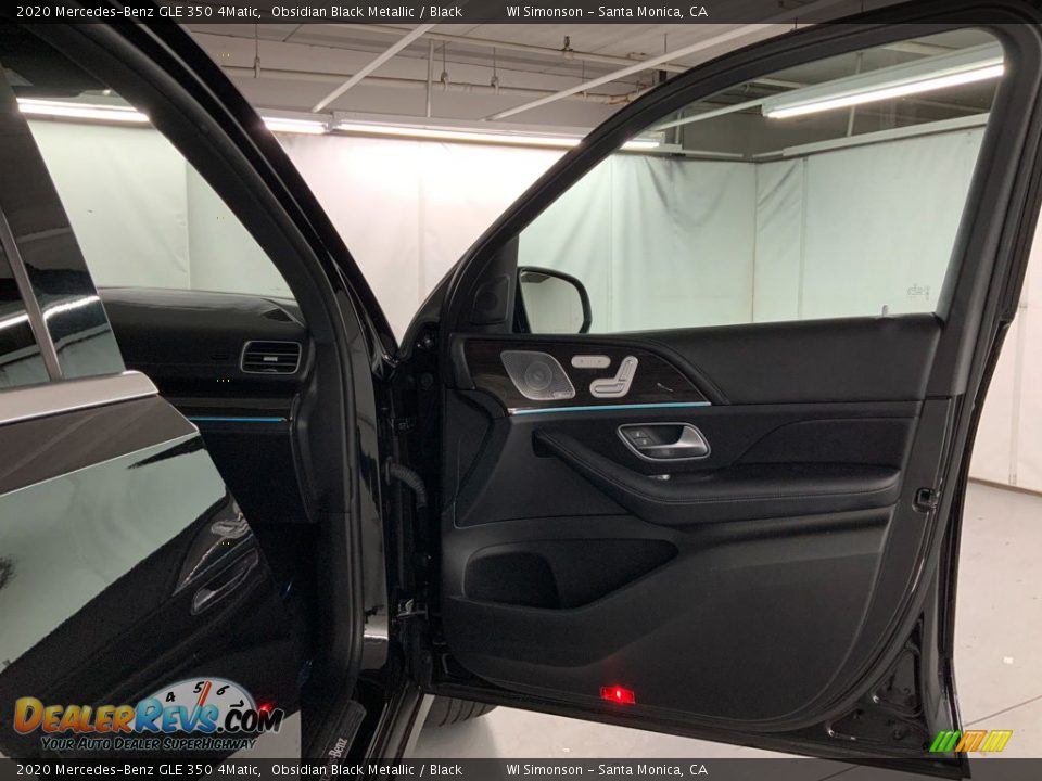 2020 Mercedes-Benz GLE 350 4Matic Obsidian Black Metallic / Black Photo #31
