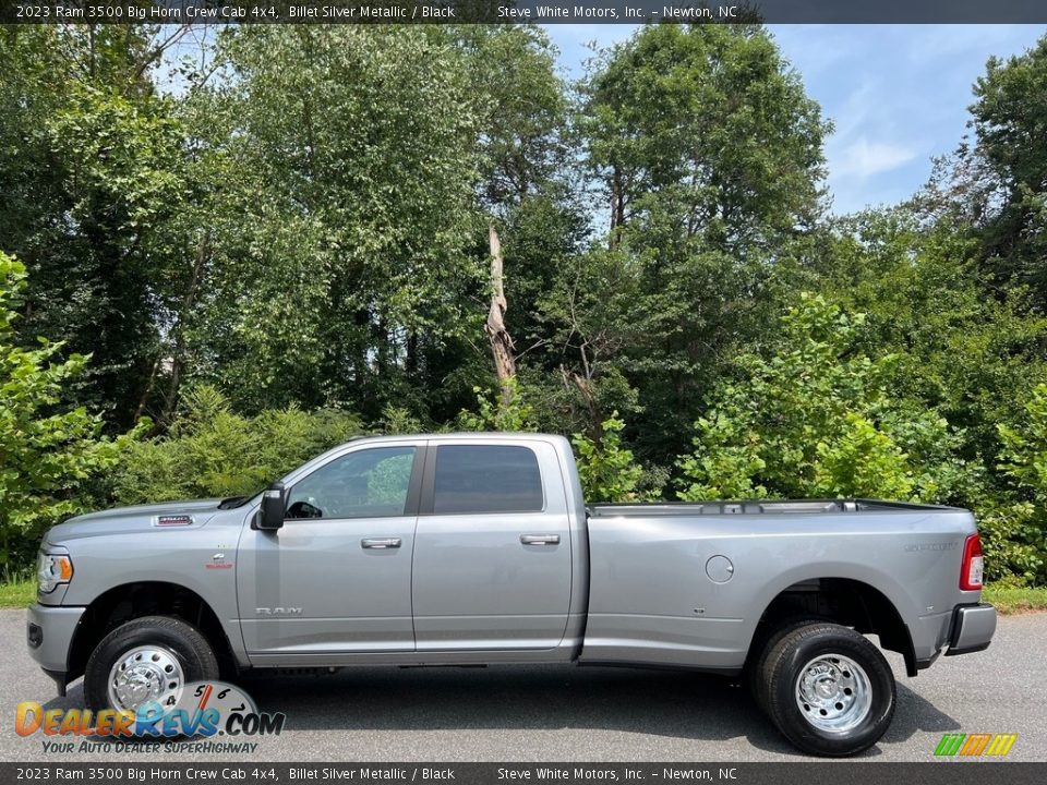 2023 Ram 3500 Big Horn Crew Cab 4x4 Billet Silver Metallic / Black Photo #1