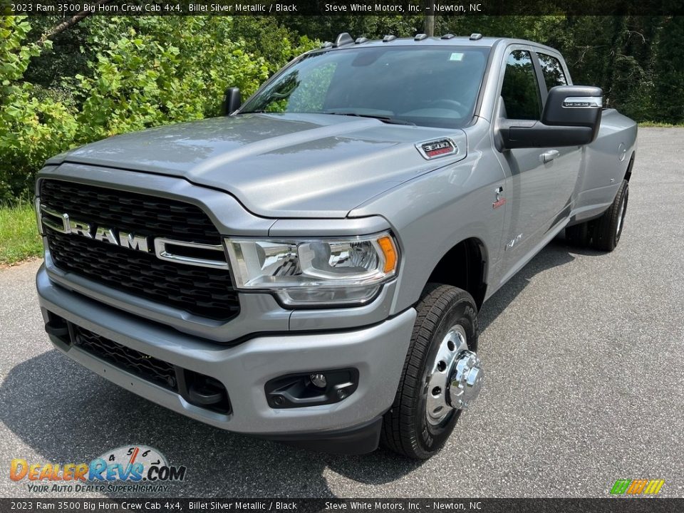 2023 Ram 3500 Big Horn Crew Cab 4x4 Billet Silver Metallic / Black Photo #2