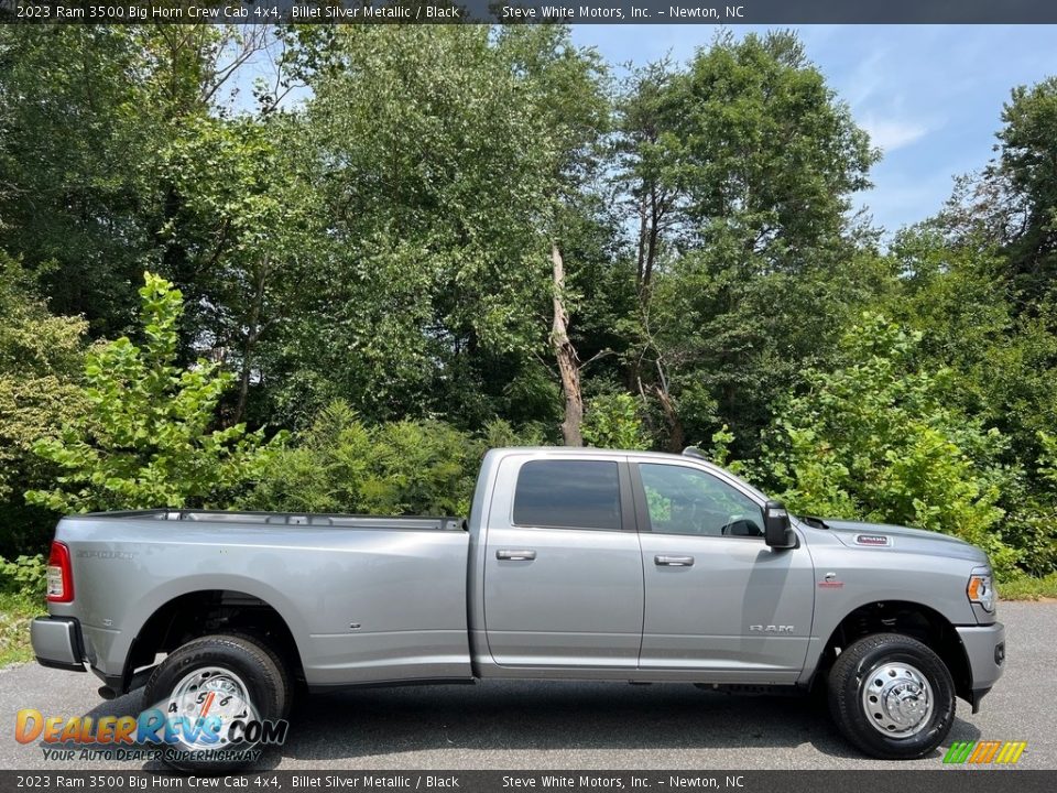 2023 Ram 3500 Big Horn Crew Cab 4x4 Billet Silver Metallic / Black Photo #5