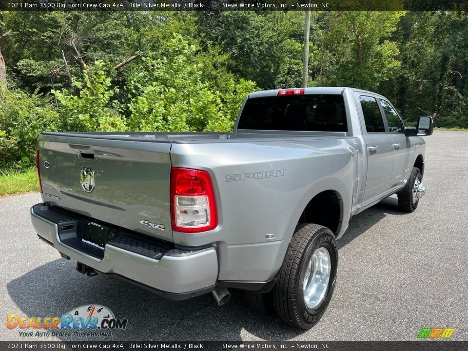 2023 Ram 3500 Big Horn Crew Cab 4x4 Billet Silver Metallic / Black Photo #6