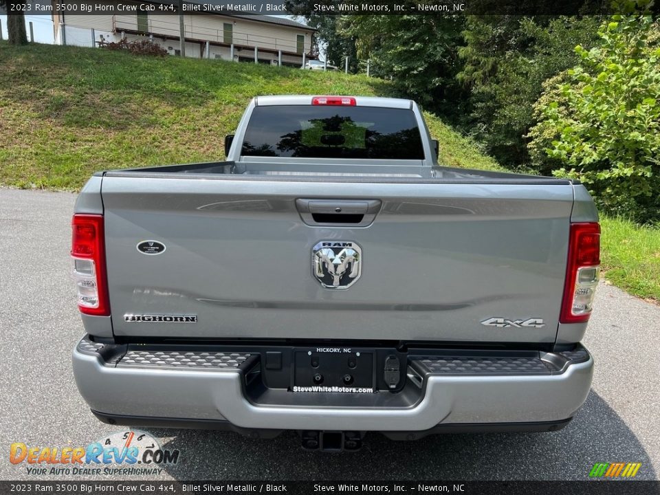 2023 Ram 3500 Big Horn Crew Cab 4x4 Billet Silver Metallic / Black Photo #7