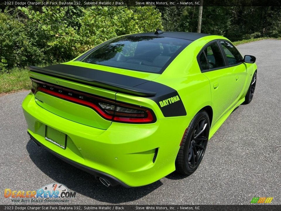 2023 Dodge Charger Scat Pack Daytona 392 Sublime Metallic / Black Photo #5