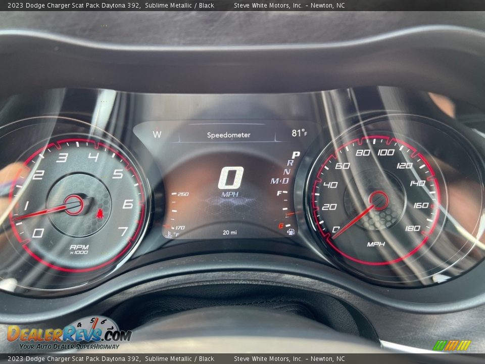 2023 Dodge Charger Scat Pack Daytona 392 Gauges Photo #22