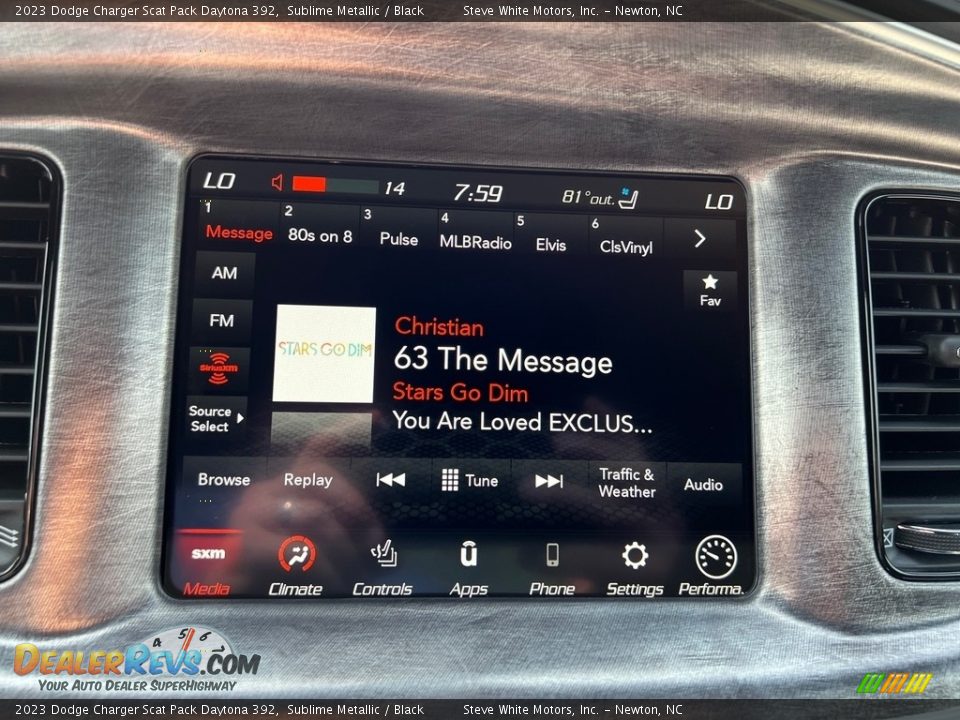 Audio System of 2023 Dodge Charger Scat Pack Daytona 392 Photo #23