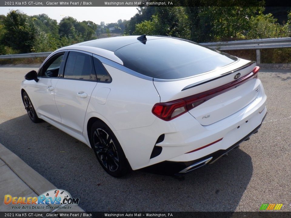 2021 Kia K5 GT-Line Glacier White Pearl / Black Photo #18