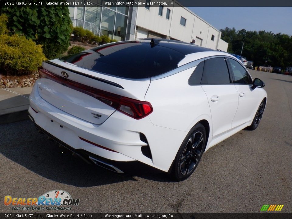 2021 Kia K5 GT-Line Glacier White Pearl / Black Photo #20