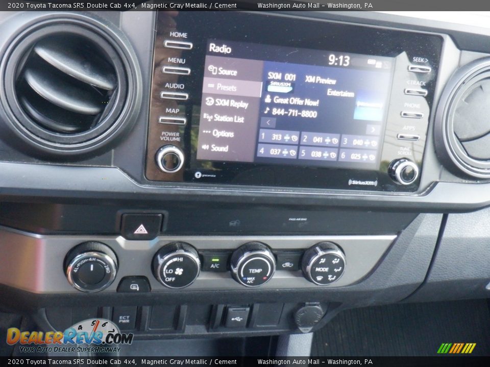 Controls of 2020 Toyota Tacoma SR5 Double Cab 4x4 Photo #3