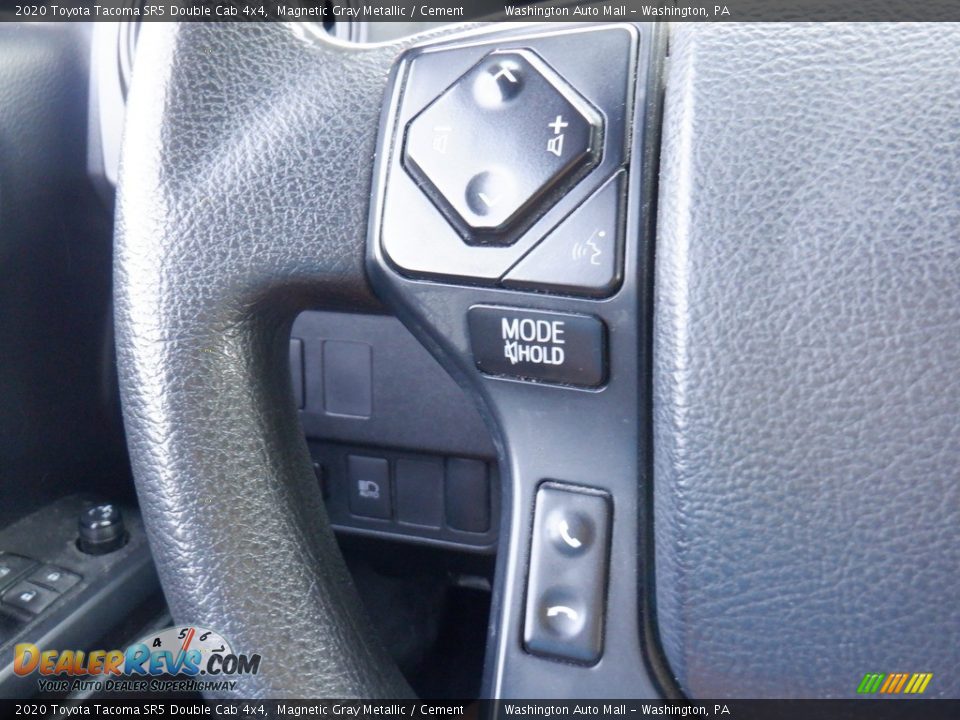 2020 Toyota Tacoma SR5 Double Cab 4x4 Steering Wheel Photo #8