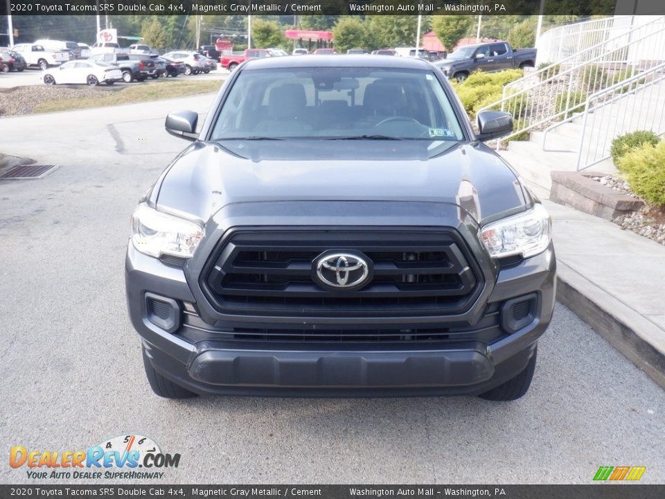 2020 Toyota Tacoma SR5 Double Cab 4x4 Magnetic Gray Metallic / Cement Photo #10