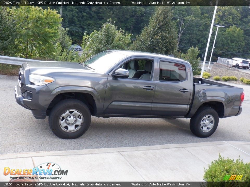 Magnetic Gray Metallic 2020 Toyota Tacoma SR5 Double Cab 4x4 Photo #12