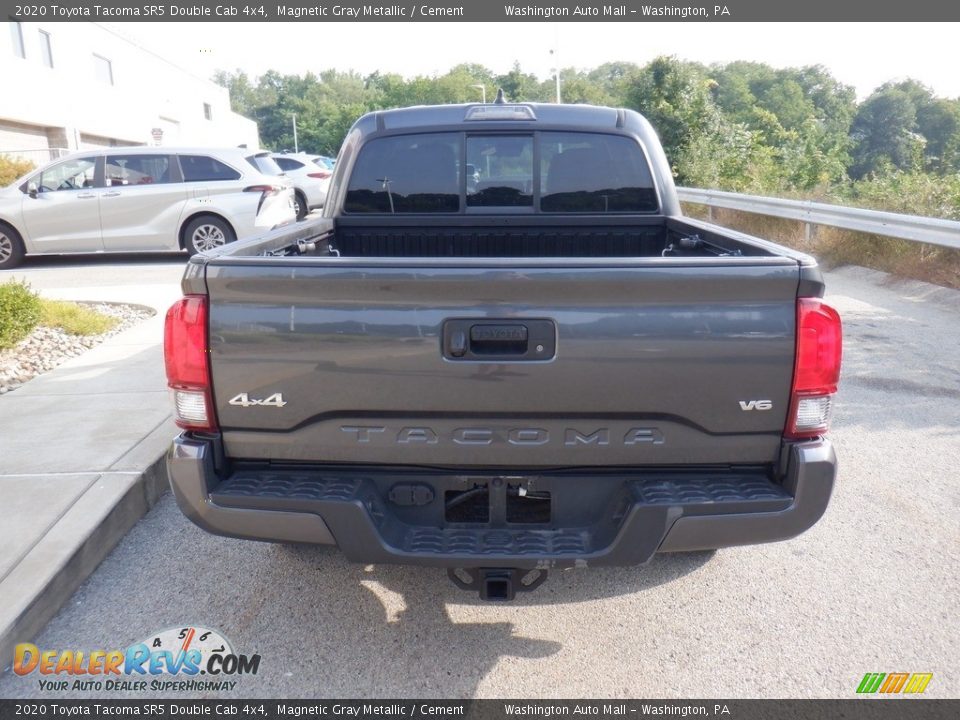 2020 Toyota Tacoma SR5 Double Cab 4x4 Magnetic Gray Metallic / Cement Photo #13