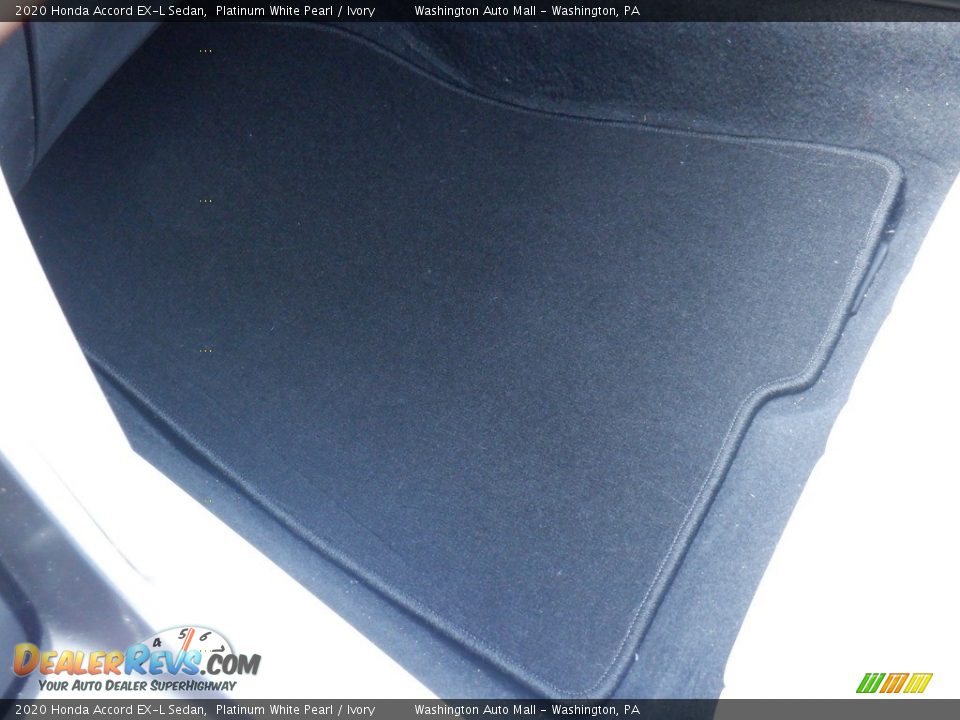 2020 Honda Accord EX-L Sedan Platinum White Pearl / Ivory Photo #28