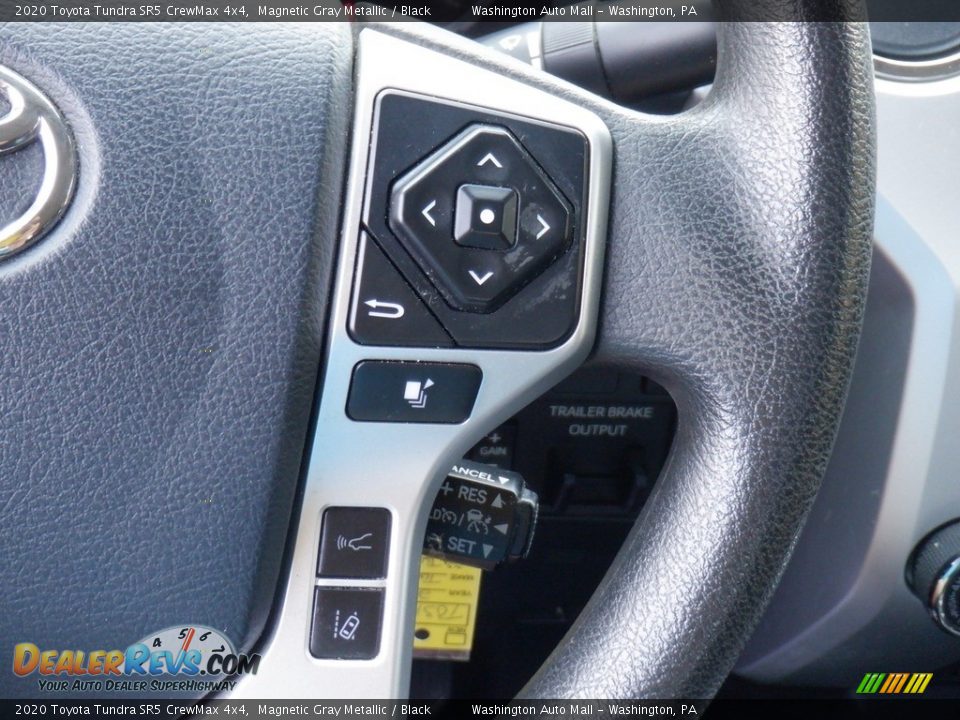 2020 Toyota Tundra SR5 CrewMax 4x4 Magnetic Gray Metallic / Black Photo #9