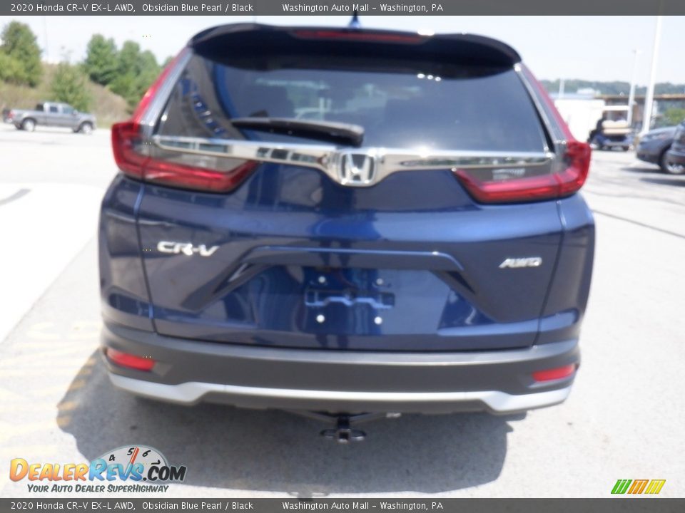 2020 Honda CR-V EX-L AWD Obsidian Blue Pearl / Black Photo #8