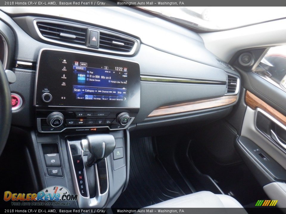 2018 Honda CR-V EX-L AWD Basque Red Pearl II / Gray Photo #20