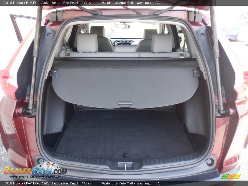 2018 Honda CR-V EX-L AWD Basque Red Pearl II / Gray Photo #32