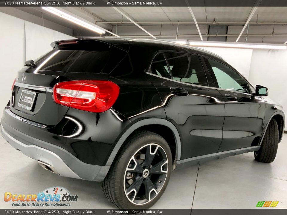 2020 Mercedes-Benz GLA 250 Night Black / Black Photo #5