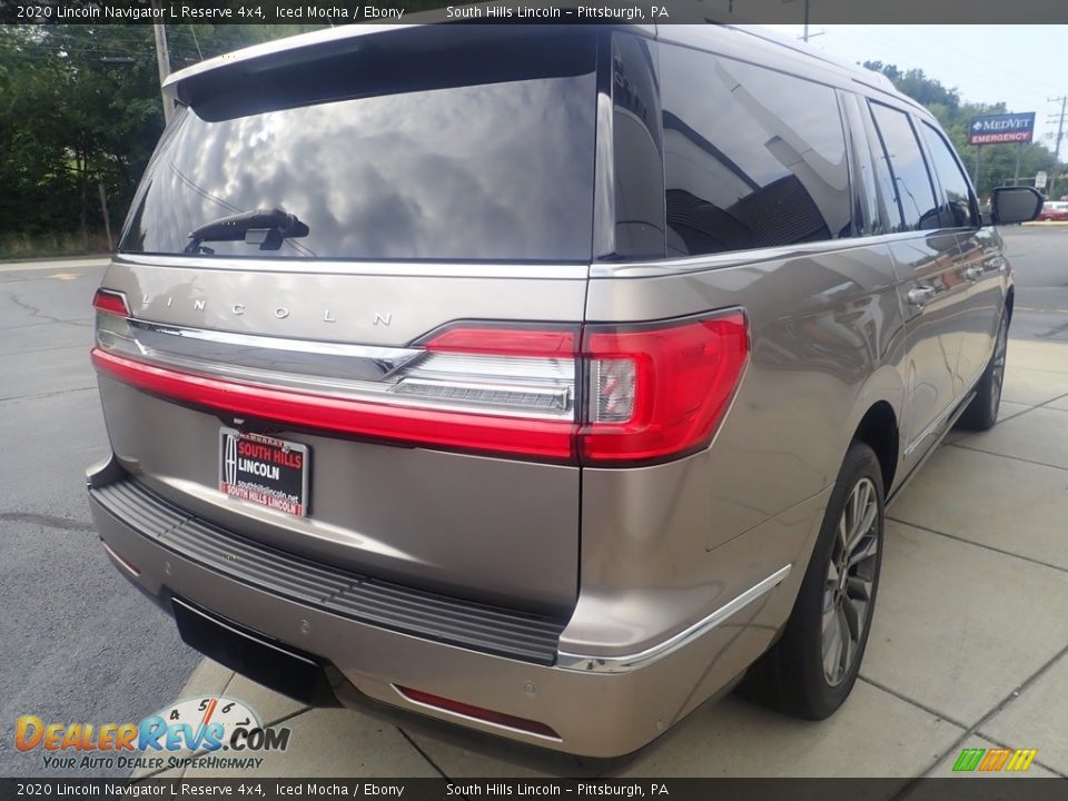 2020 Lincoln Navigator L Reserve 4x4 Iced Mocha / Ebony Photo #6