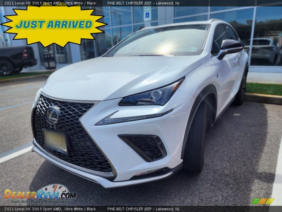 2021 Lexus NX 300 F Sport AWD Ultra White / Black Photo #1