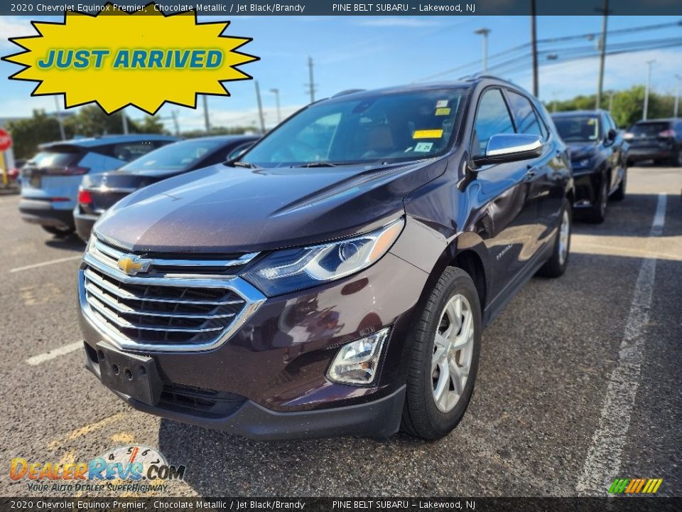 2020 Chevrolet Equinox Premier Chocolate Metallic / Jet Black/Brandy Photo #1