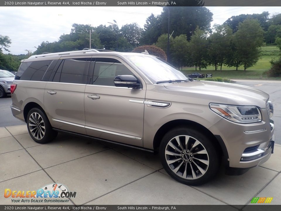 2020 Lincoln Navigator L Reserve 4x4 Iced Mocha / Ebony Photo #7