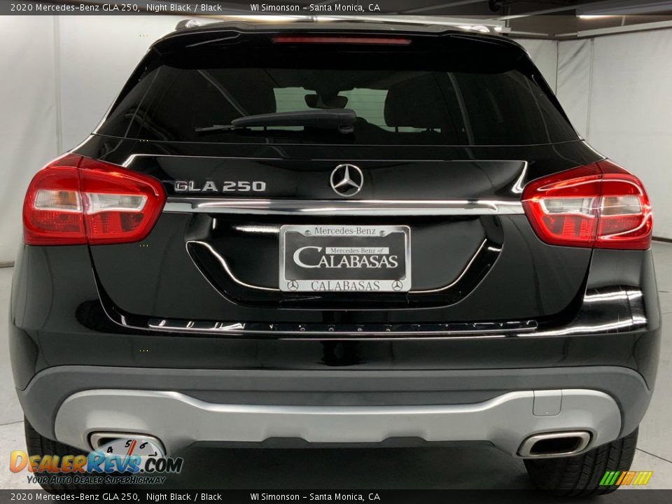 2020 Mercedes-Benz GLA 250 Night Black / Black Photo #7