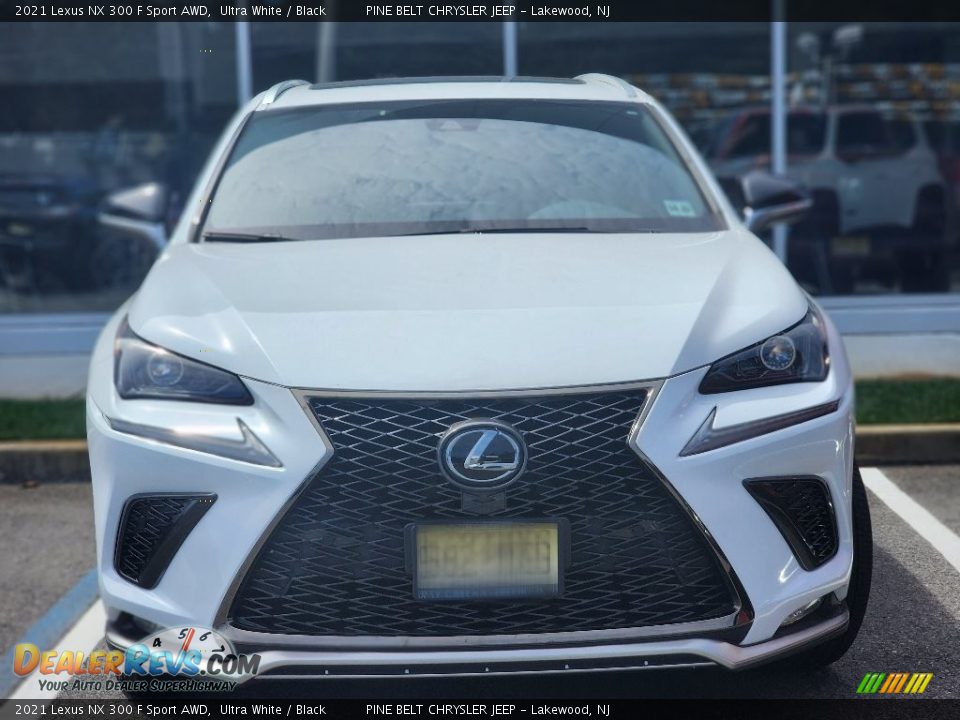 2021 Lexus NX 300 F Sport AWD Ultra White / Black Photo #2