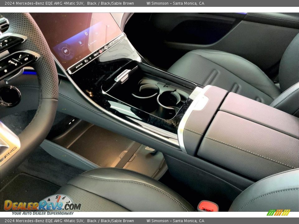 Controls of 2024 Mercedes-Benz EQE AMG 4Matic SUV Photo #8