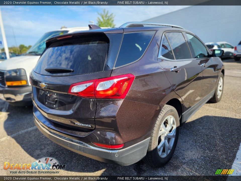 2020 Chevrolet Equinox Premier Chocolate Metallic / Jet Black/Brandy Photo #3