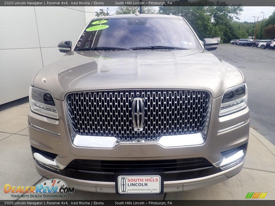 2020 Lincoln Navigator L Reserve 4x4 Iced Mocha / Ebony Photo #9