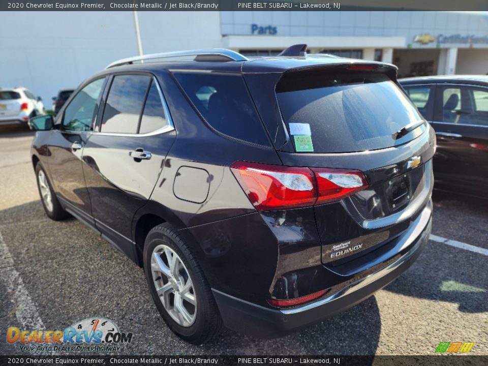 2020 Chevrolet Equinox Premier Chocolate Metallic / Jet Black/Brandy Photo #4