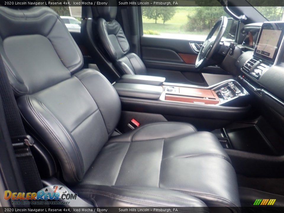 Front Seat of 2020 Lincoln Navigator L Reserve 4x4 Photo #11