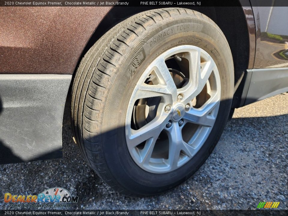 2020 Chevrolet Equinox Premier Chocolate Metallic / Jet Black/Brandy Photo #6