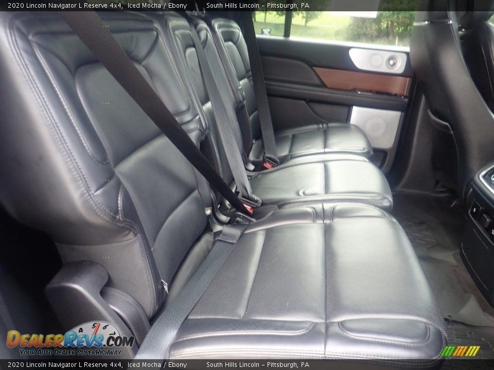 Rear Seat of 2020 Lincoln Navigator L Reserve 4x4 Photo #13