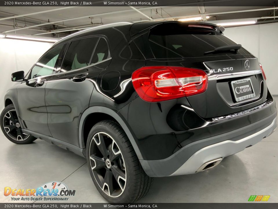 2020 Mercedes-Benz GLA 250 Night Black / Black Photo #13