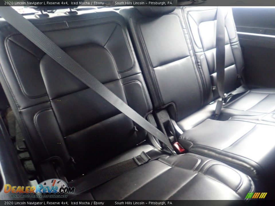 Rear Seat of 2020 Lincoln Navigator L Reserve 4x4 Photo #14