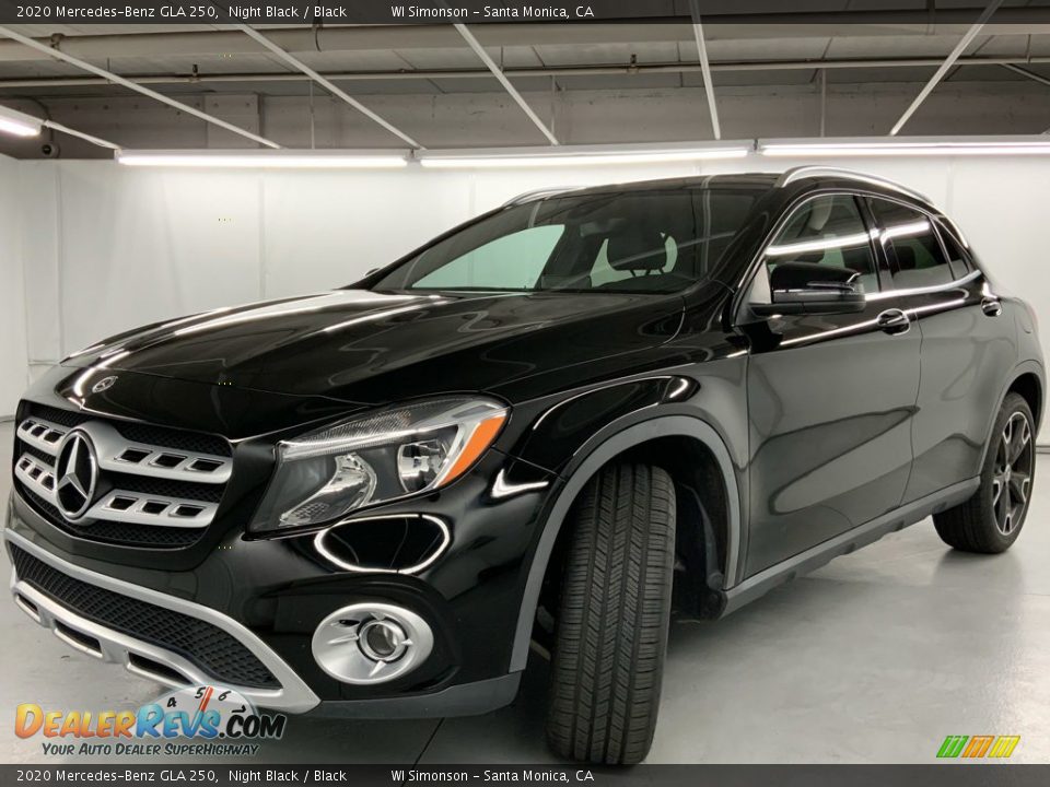 2020 Mercedes-Benz GLA 250 Night Black / Black Photo #14