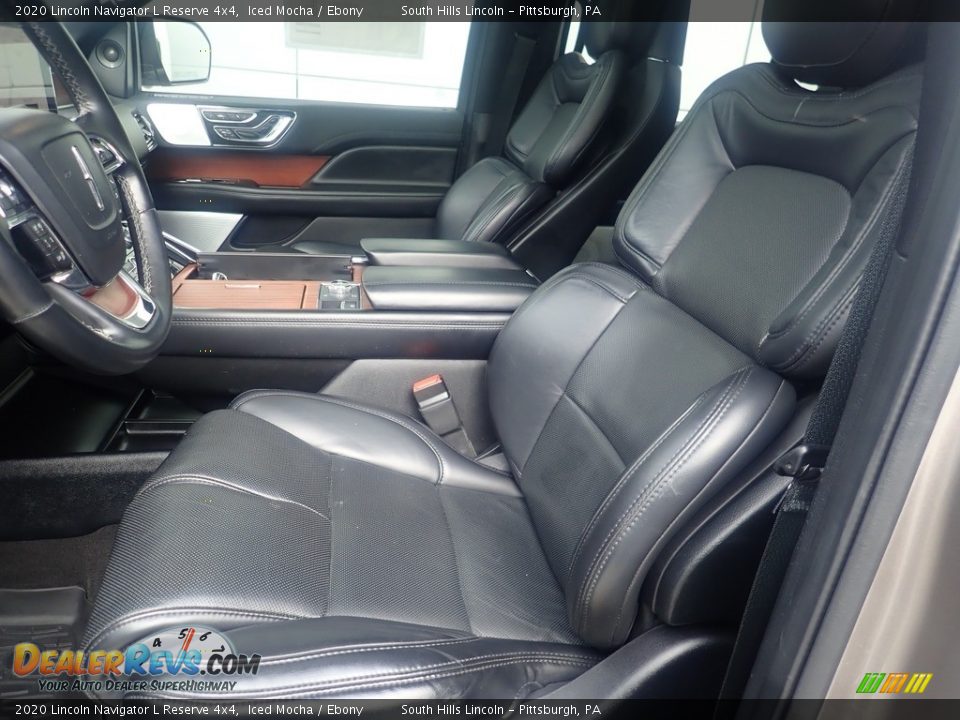 Front Seat of 2020 Lincoln Navigator L Reserve 4x4 Photo #15