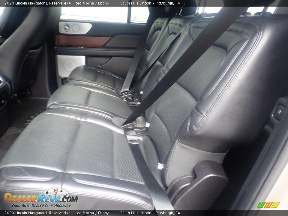Rear Seat of 2020 Lincoln Navigator L Reserve 4x4 Photo #16