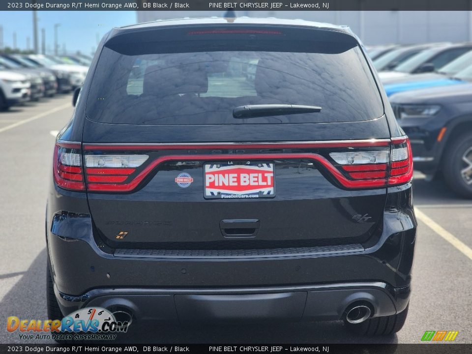 2023 Dodge Durango R/T Hemi Orange AWD DB Black / Black Photo #6