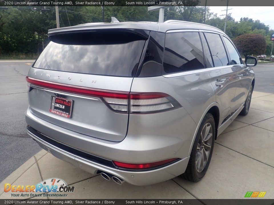 2020 Lincoln Aviator Grand Touring AWD Silver Radiance / Ebony Photo #6